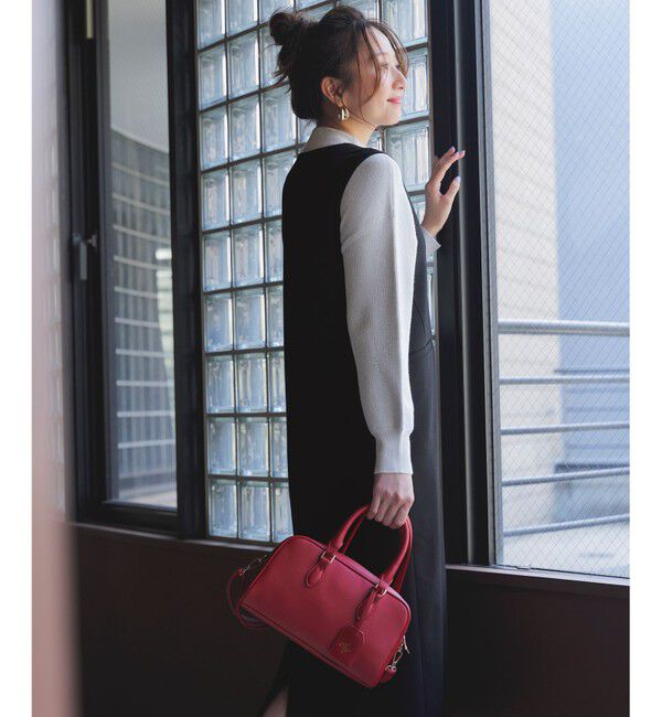 ANY SIS「ビューティサーモ2WAYストレッチ ジャンパースカート」|ジャンパースカート|