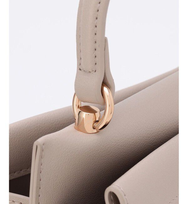 ANY SIS「【2WAY】スクエアミディトート バッグ」|ハンドバッグ|