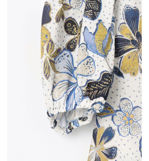 GRACE CONTINENTAL「バティックプリントオフショルトップ」|Tシャツ・カットソー|