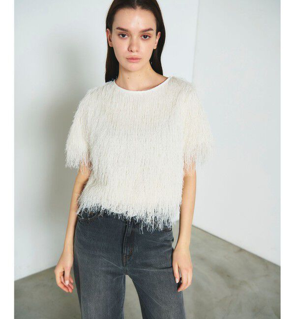 Diagram「フリンジトップ」|Tシャツ・カットソー|ホワイト