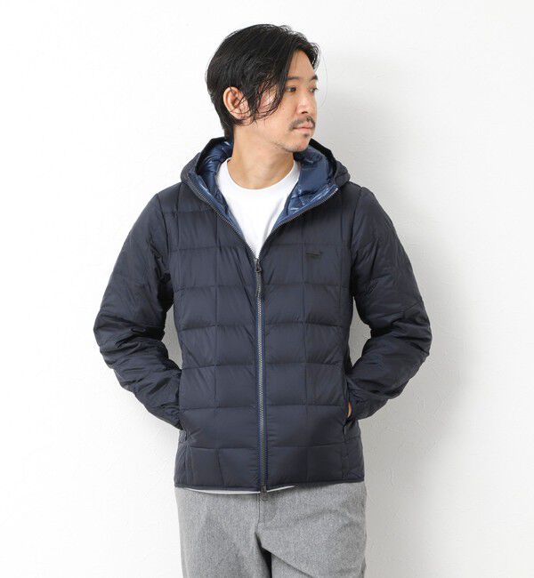 NOLLEY'S goodman「【TAION/タイオン】別注 クジラ刺繍HOOD W-ZIP DOWN JKT 25AW」|ダウン|