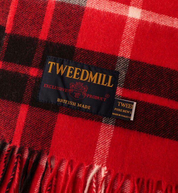 NOLLEY'S goodman「【TWEEDMILL/ツイードミル】Lambswool Muffler Check 25」|マフラー|