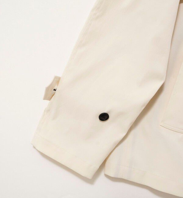 NOLLEY'S「NMPウォッシャブルショートトレンチコート」|ブルゾン・スタジャン|