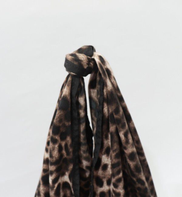 grace grace「【grace grace/グラスグラス】レオパードトリアンゴロバッグ」|エコバッグ|