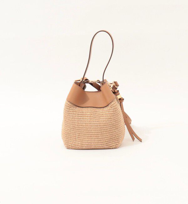 NOLLEY'S「【LORISTELLA/ロリステッラ】キューブワンハンドル雑材コンビバッグ」|ショルダー・メッセンジャー|