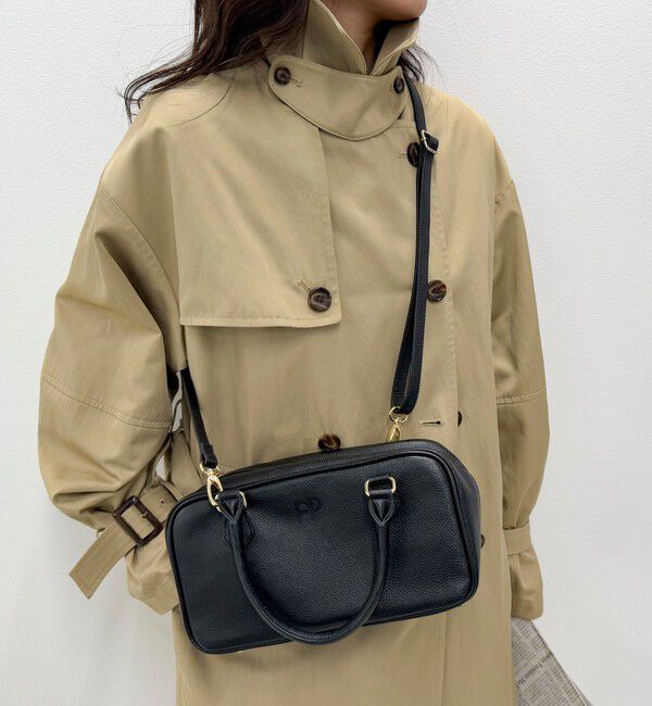 fredy emue「FR横長レザーボストンバッグ」|ショルダー・メッセンジャー|