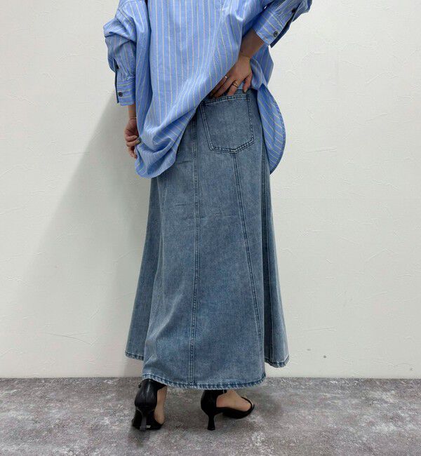 fredy emue「デニムフレアスカート」|スカート|