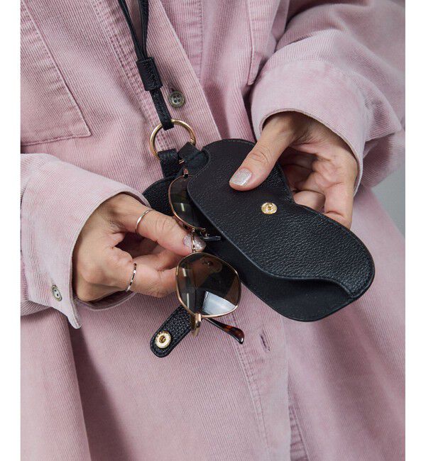 SALON adam et rope'「【WEB限定】【WS（ドゥーブル）】チャーム付きナチュラルレザートート」|トートバッグ|