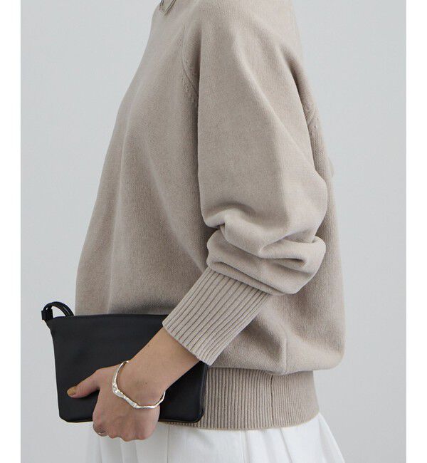 SALON adam et rope'「クロップドプルオーバー-CreamyCotton /クリーミーコットン-」|ニット・セーター|