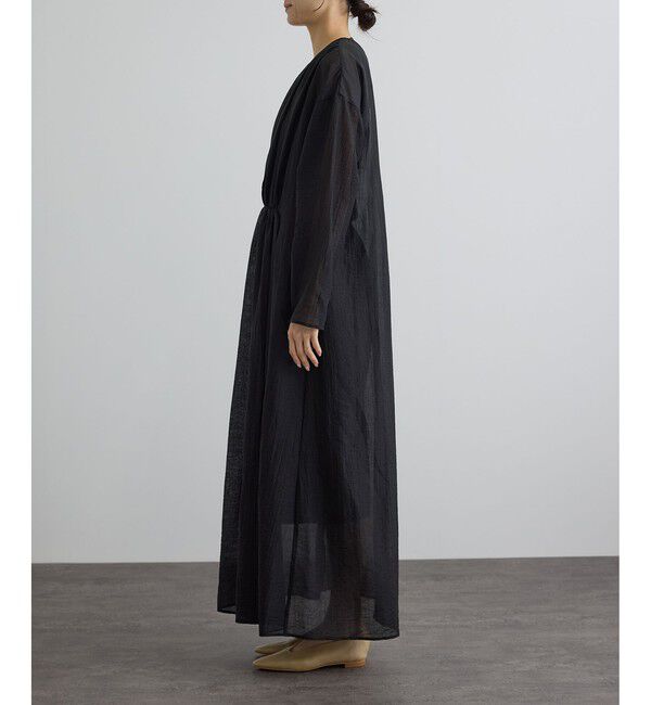 SALON adam et rope'「【WEB限定】サブリエギャザーワンピース」|ワンピース|