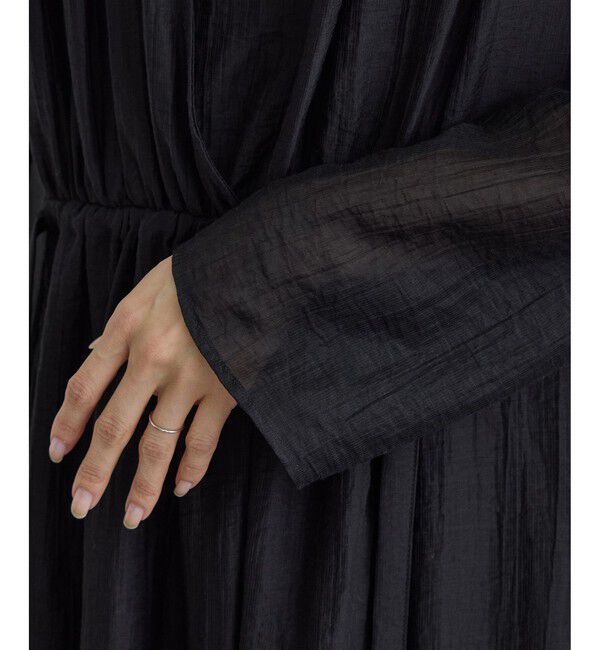 SALON adam et rope'「【WEB限定】サブリエギャザーワンピース」|ワンピース|