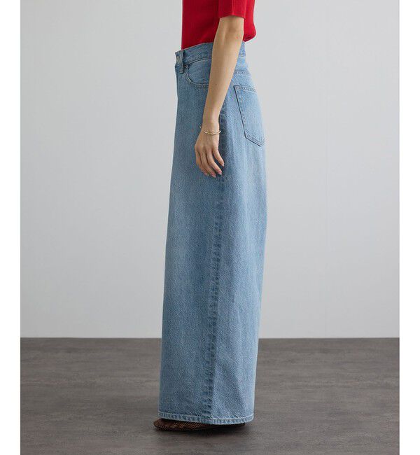 SALON adam et rope'「【WEB限定】フロントタックデニムパンツ」|デニム|