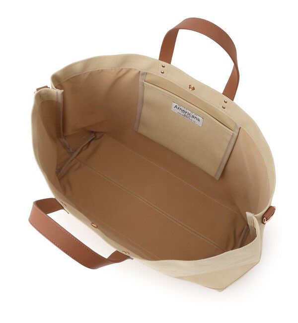 SALON adam et rope'「【Americana（アメリカーナ） for SALON】キャンバス2WAYトート」|トートバッグ|