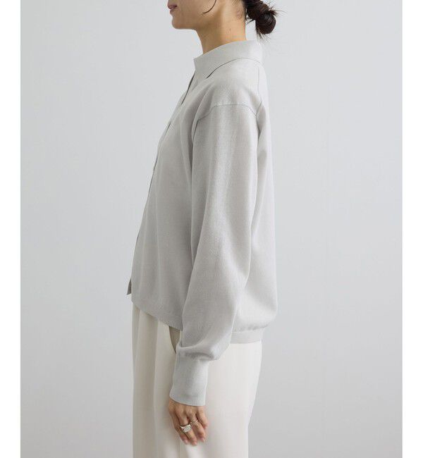 SALON adam et rope'「【WEB限定】ドライタッチスキッパーカーディガン」|カーディガン|