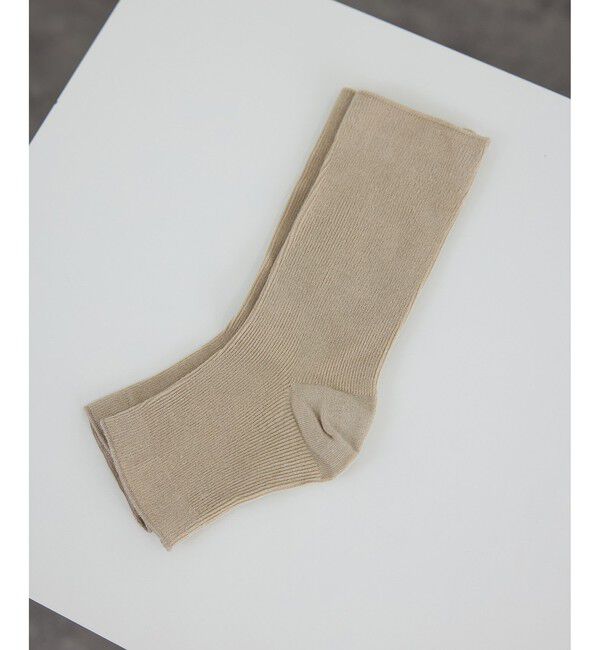 SALON adam et rope'「コットンオープントゥソックス」|ソックス|