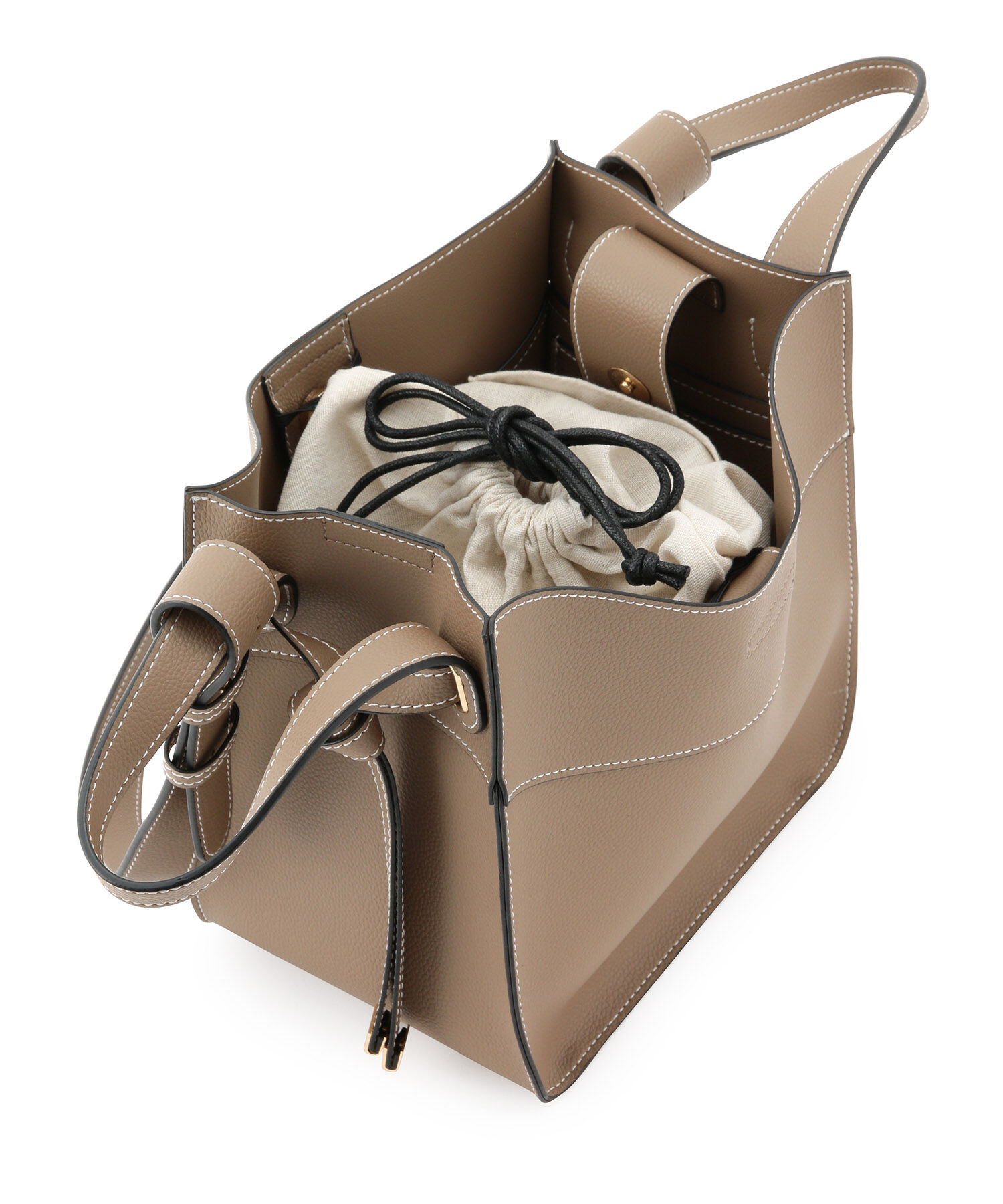 VIS「【フロントタイバッグ対応】バッグインバッグ」|ポーチ|