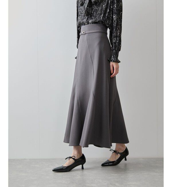 VIS「エスカルゴ切替マーメイドスカート」|スカート|