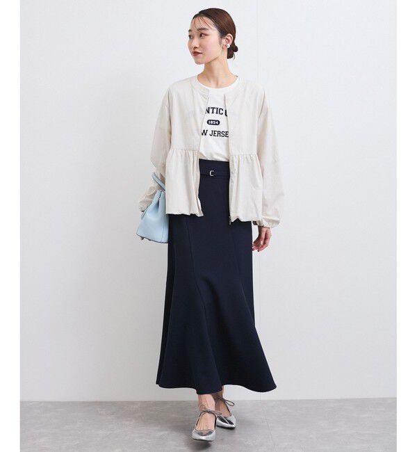 VIS「エスカルゴ切替マーメイドスカート」|スカート|