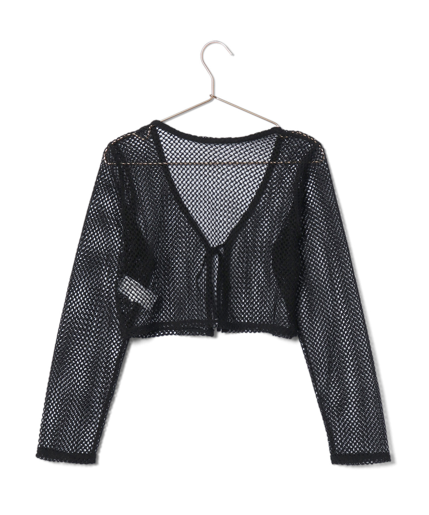 ROPE' PICNIC R「クロップドメッシュカットカーディガン」|カーディガン|