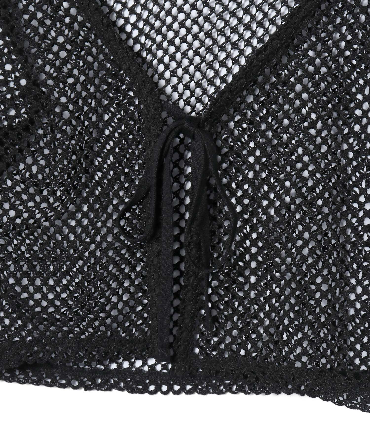 ROPE' PICNIC R「クロップドメッシュカットカーディガン」|カーディガン|