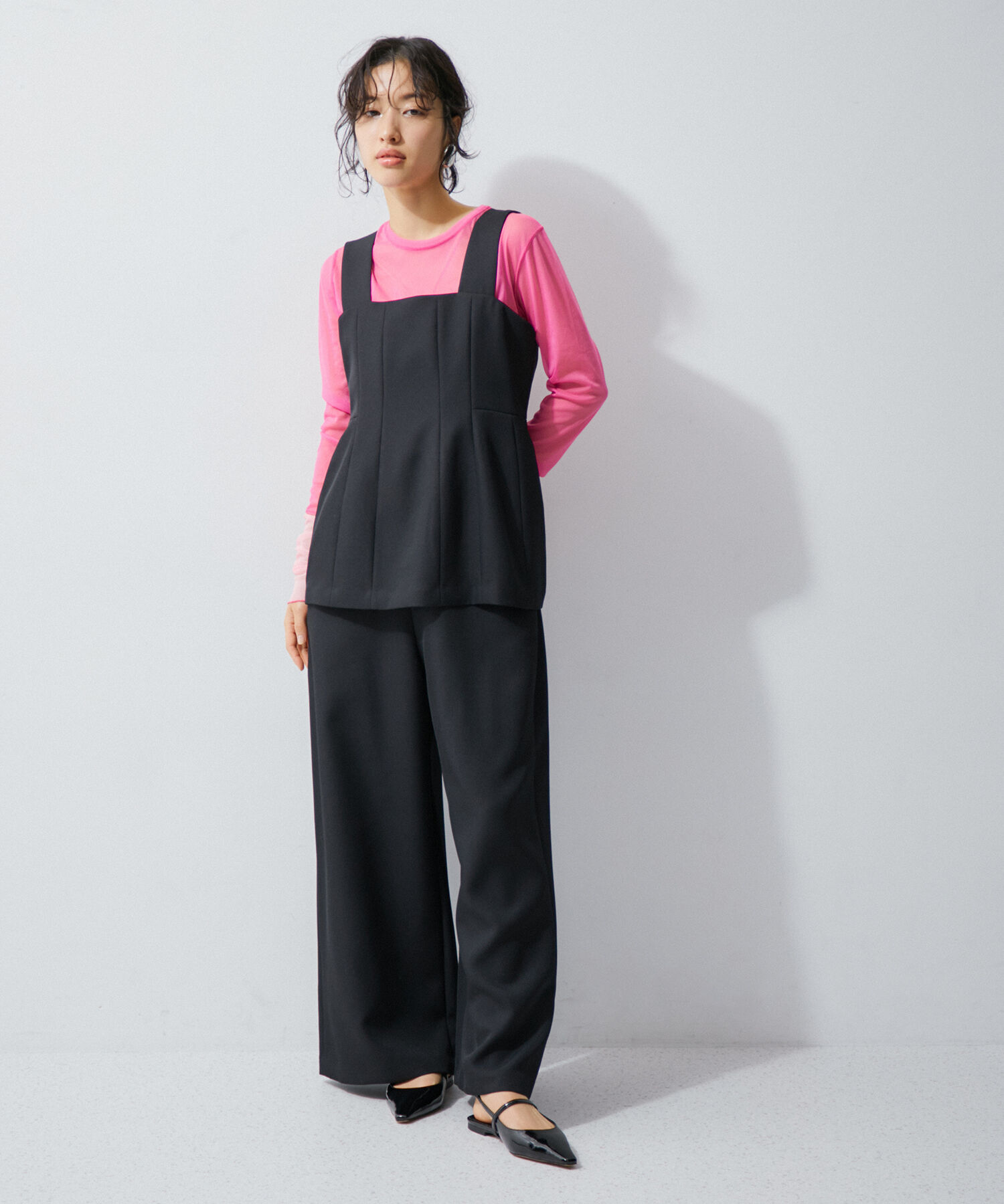 ADAM ET ROPE'「メリージェーンフラットミュール」|その他|