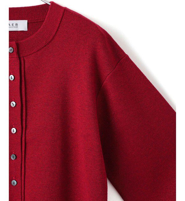 ADAM ET ROPE'「【WEB限定】ラメニットコンパクトカーディガン」|カーディガン|