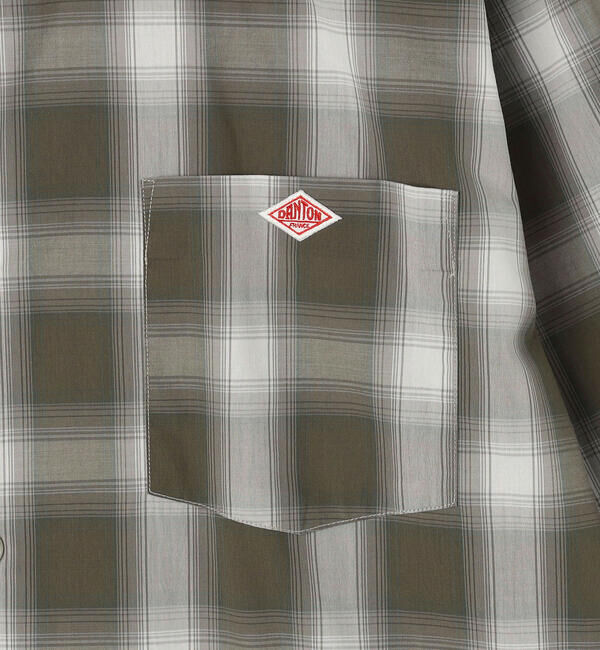 DANTON「DANTON | レギュラーカラー 長袖ワークシャツ MEN」|シャツ・ブラウス|