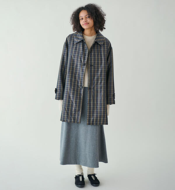 LE GLAZIK「LE GLAZIK | ウール フレアスカート WOMEN」|スカート|GREY