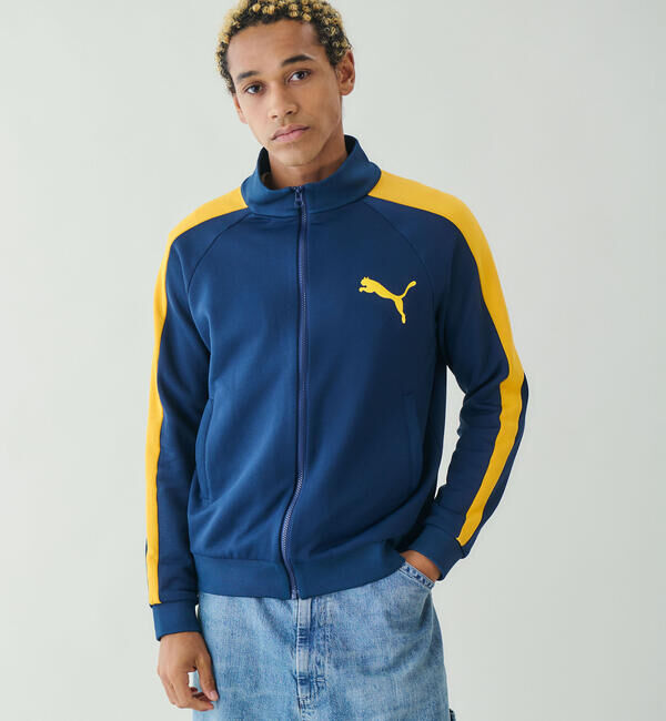  「PUMA | 〈別注〉トラックジャケット MEN」|Tシャツ・カットソー|NAVY系1