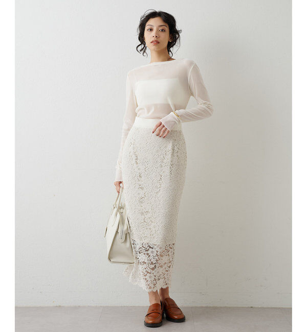  「フロッキーバックシャンカットソー」|Tシャツ・カットソー|