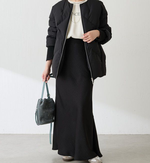  「ノーカラーダウンコート」|その他|