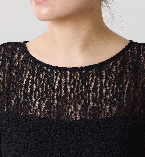  「レースオーバーチュニック」|Tシャツ・カットソー|