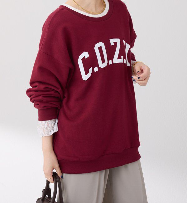  「COZYロゴスウェット」|Tシャツ・カットソー|
