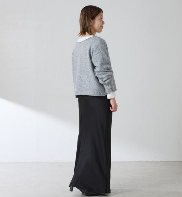  「【IDE監修大きめサイズ/WEB限定リバイバル】サテンマーメイドスカート」|スカート|