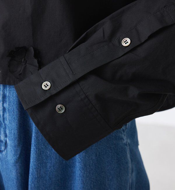  「フラワーモチーフシャツ」|シャツ・ブラウス|