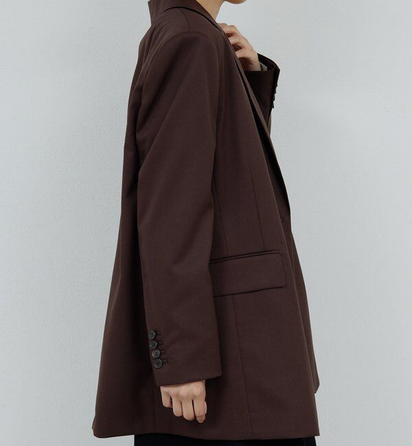  「【HERITANOVUM】【スリーピース対応】ウーステッドウールジャケット」|テーラードジャケット|