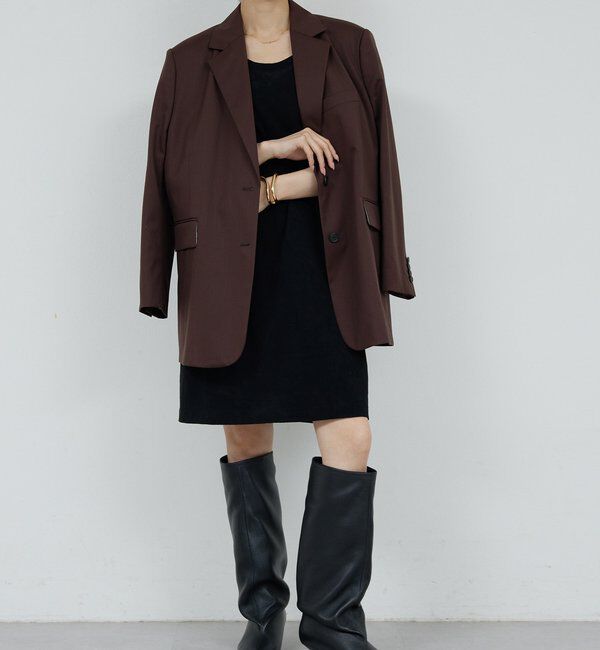  「【HERITANOVUM】【スリーピース対応】ウーステッドウールジャケット」|テーラードジャケット|