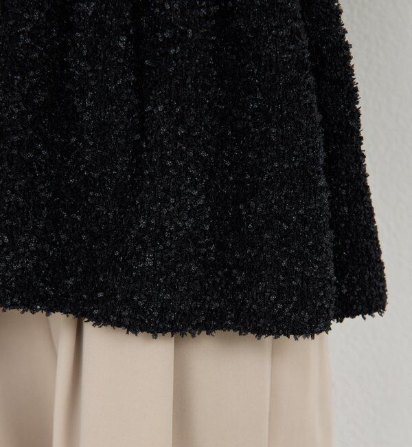  「【手洗い可】ファンシーペプラムカーデ」|ニット・セーター|