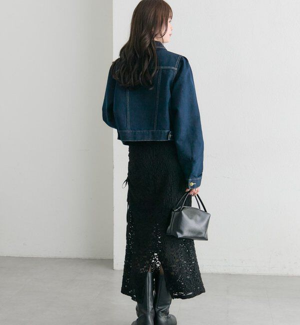  「レースミドル スカート」|スカート|