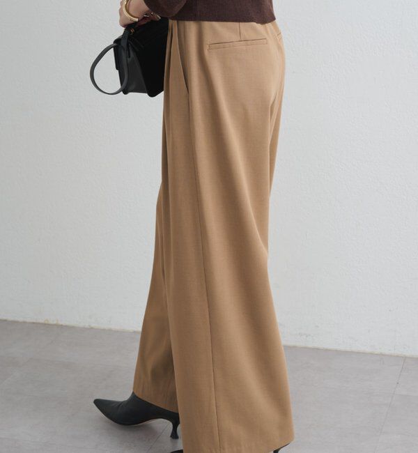  「3タックワイドパンツ」|チノ|