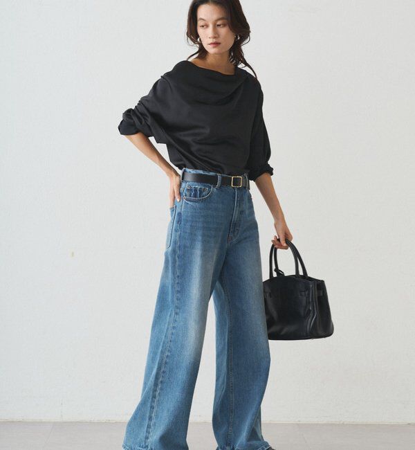  「ドレープブラウス」|シャツ・ブラウス|