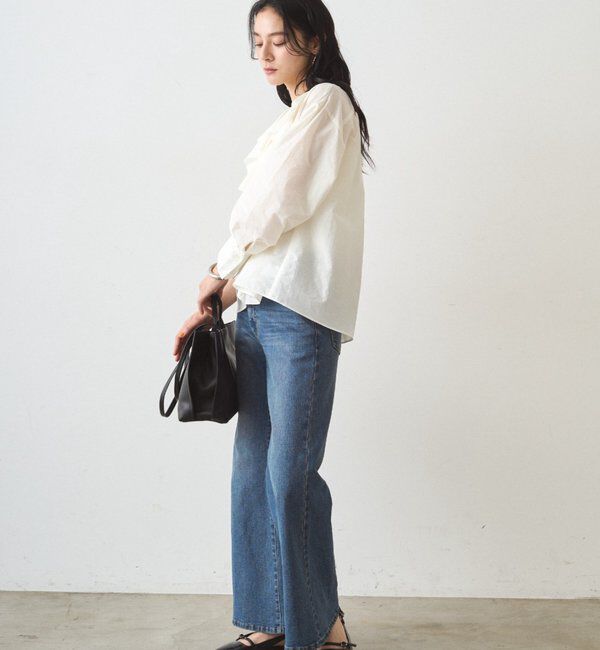  「デニムフレアパンツ2」|デニム|