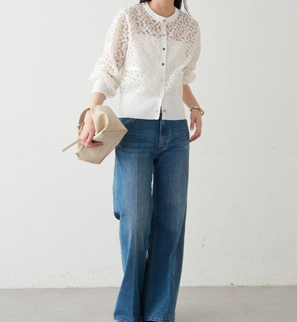  「デニムフレアパンツ2」|デニム|