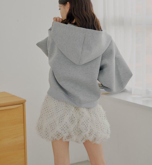  「チュールティアードバルーンショートパンツ」|チノ|