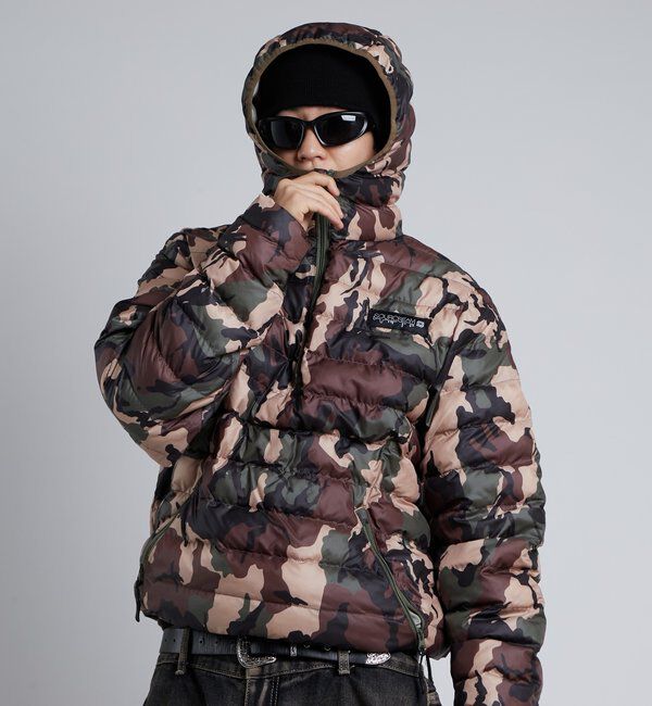  「【Sourcream】Puffer anorak jacket」|ブルゾン・スタジャン|