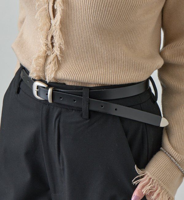  「シルバーバックルベルト」|ベルト|