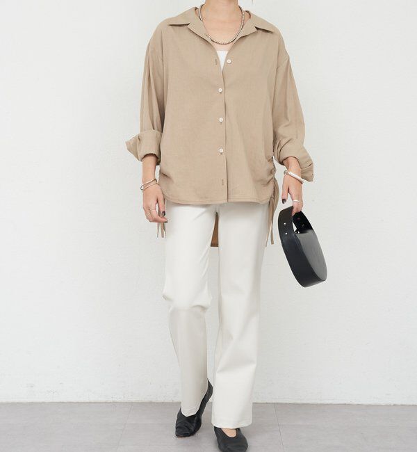  「スリムジャージーパンツ」|チノ|