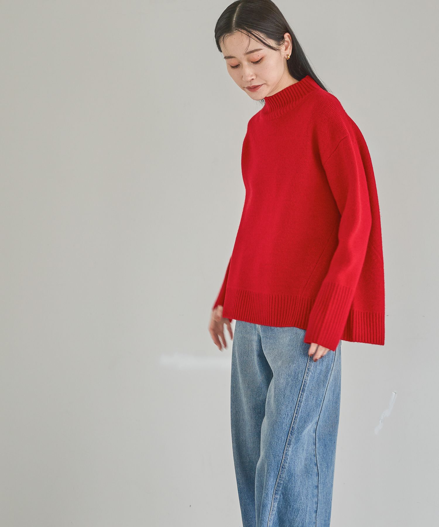 A part by 「カシミヤコンオフタートルニット」|ニット・セーター|