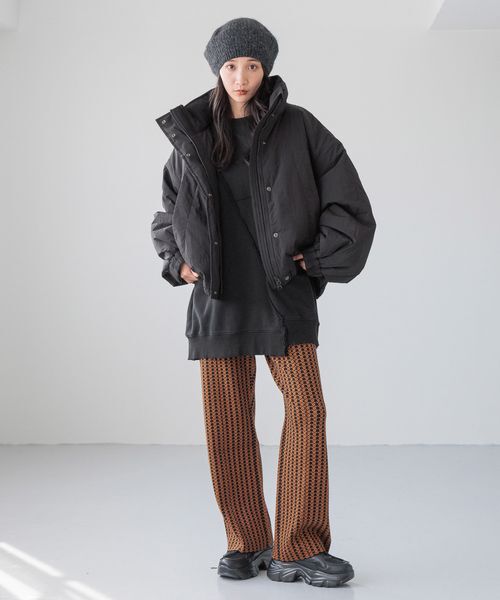 LOWRYS FARM「【撥水加工・保温効果抜群!】モンスターショートコート」|その他|