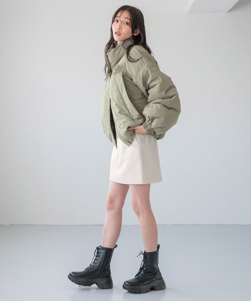 LOWRYS FARM「【撥水加工・保温効果抜群!】モンスターショートコート」|その他|